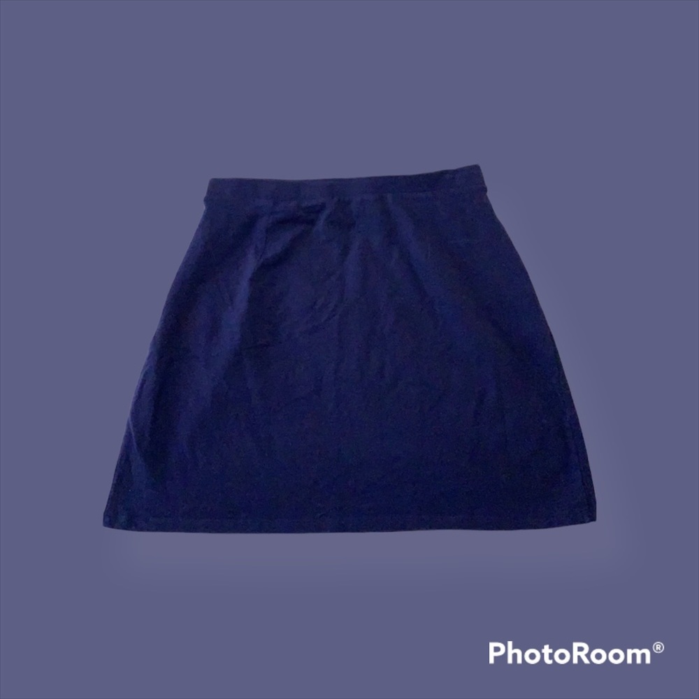 Dark Blue Tommy Hilfiger Skirt with Pockets - Picture 2 of 7